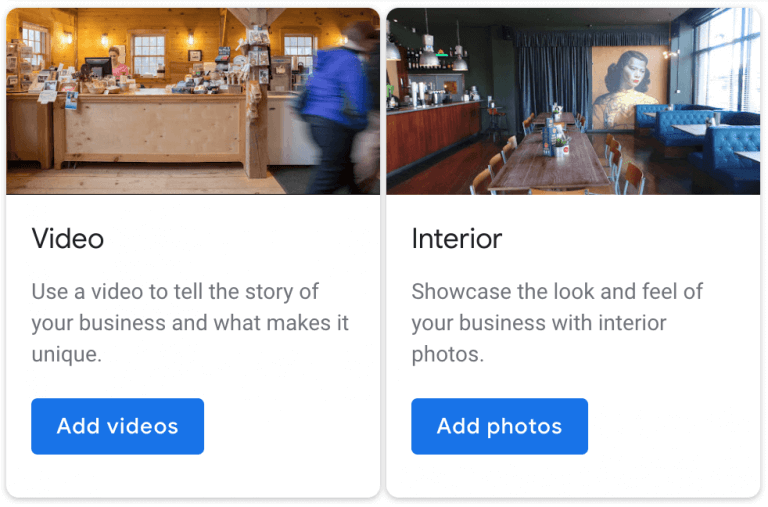 Google Business Profile Photos & Videos